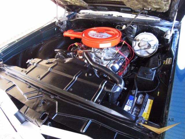 1969 Green Oldsmobile 442 Coupe