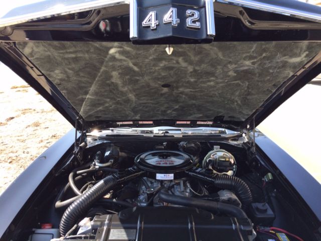 1969 Black Oldsmobile 442 Convertible