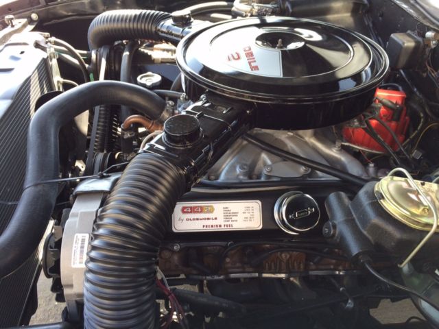 1969 Black Oldsmobile 442 Convertible