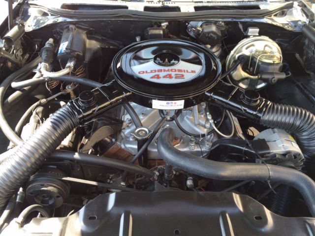 1969 Black Oldsmobile 442 Convertible