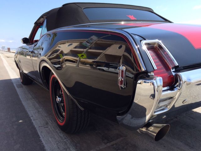 1969 Black Oldsmobile 442 Convertible
