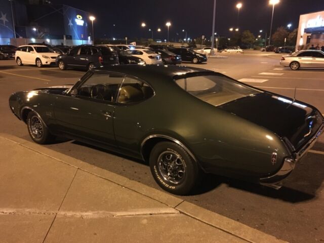 1969 Green Oldsmobile 442 Coupe