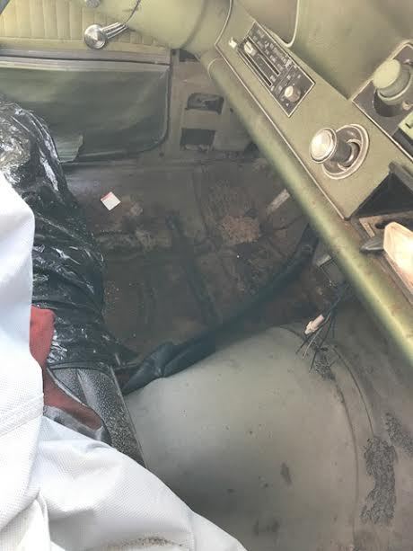 1969 Green Oldsmobile Cutlass Coupe