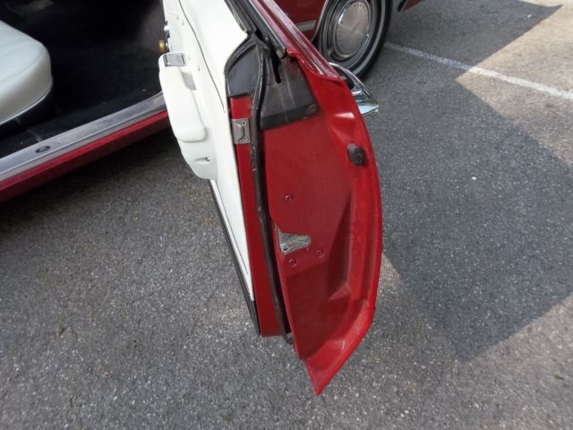 1969 Red Oldsmobile Eighty-Eight Convertible