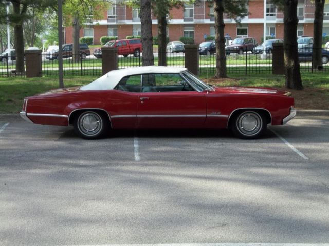 1969 Red Oldsmobile Eighty-Eight Convertible