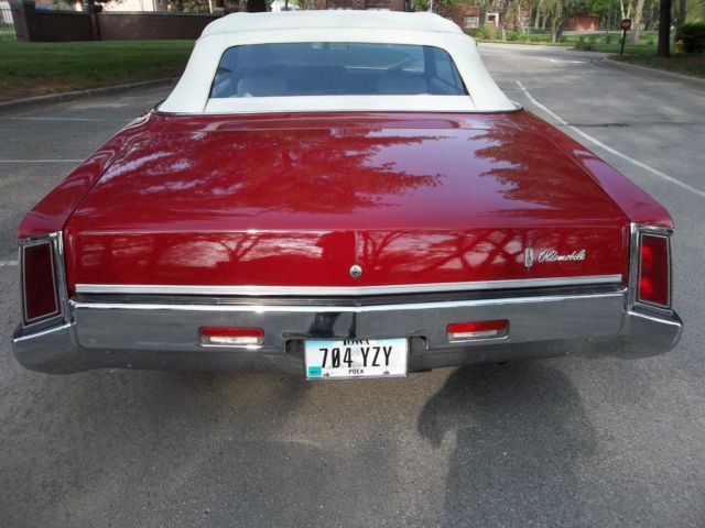 1969 Red Oldsmobile Eighty-Eight Convertible