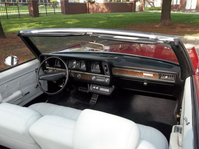 1969 Red Oldsmobile Eighty-Eight Convertible