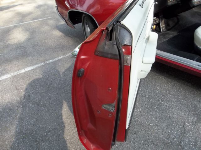 1969 Red Oldsmobile Eighty-Eight Convertible