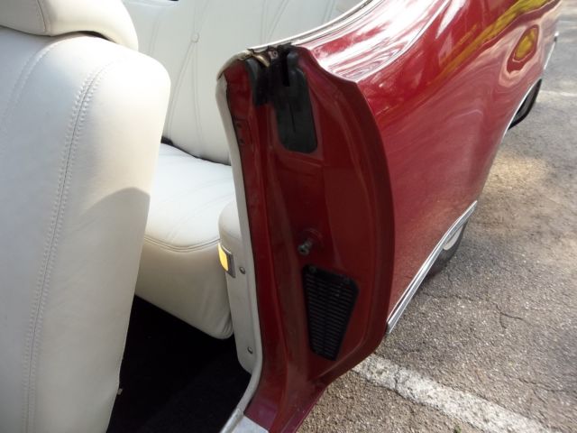 1969 Red Oldsmobile Eighty-Eight Convertible