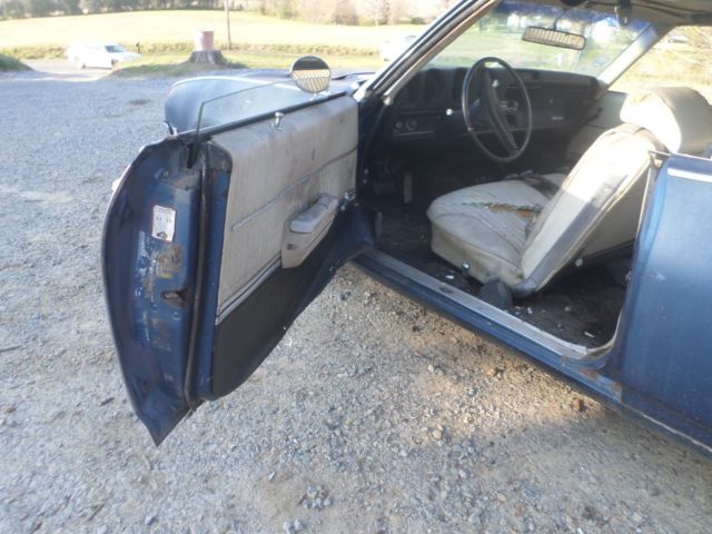 1969 Blue Oldsmobile Cutlass Coupe