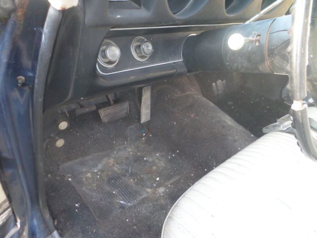 1969 Blue Oldsmobile Cutlass Coupe