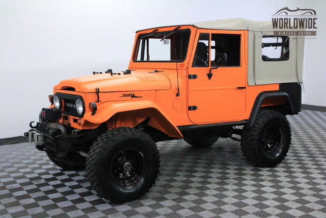 1969 Orange Toyota Land Cruiser