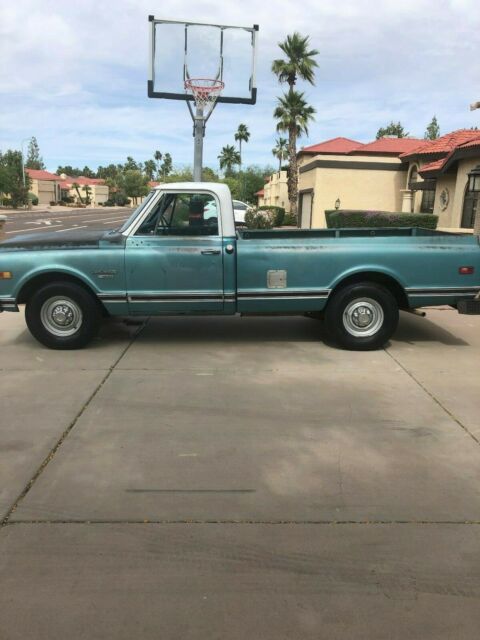 1969 Turq/White Chevrolet C20 Pickup