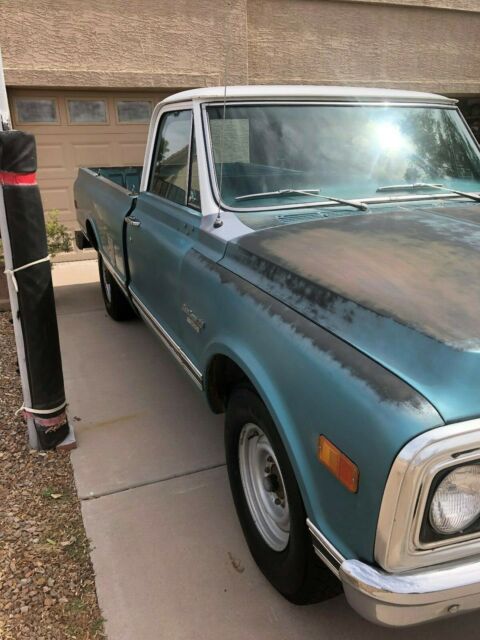 1969 Turq/White Chevrolet C20 Pickup