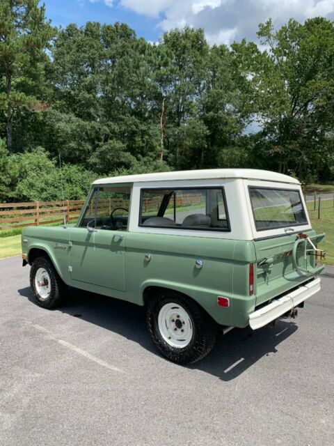 1969 Boxwood Green Ford Bronco SUV