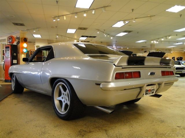 1969 Silver Chevrolet Camaro