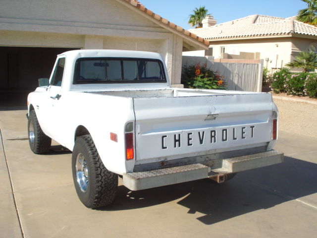 1969 white Chevrolet C/K Pickup 1500