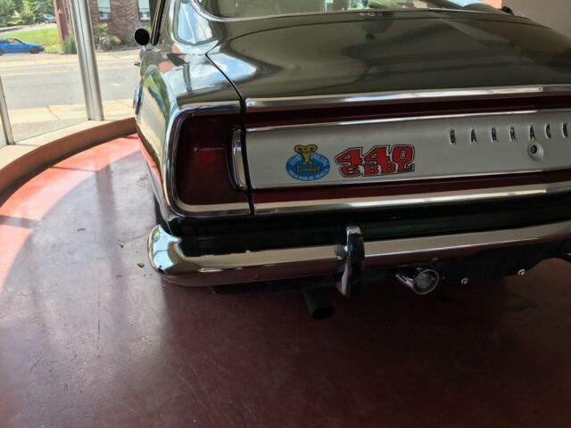 1969 Green Plymouth Barracuda Coupe