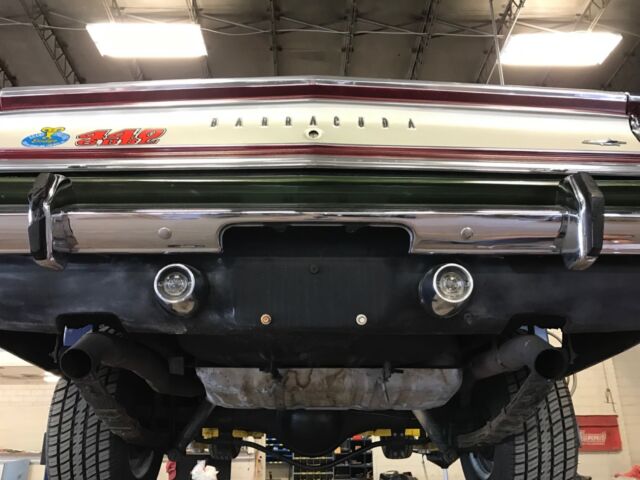 1969 Green Plymouth Barracuda Coupe