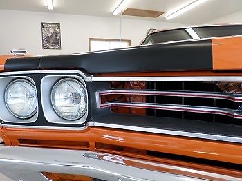 1969 Go Mango/Vitamin C Orange Plymouth GTX 2 Door HT