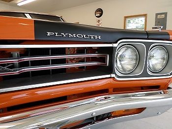 1969 Go Mango/Vitamin C Orange Plymouth GTX 2 Door HT