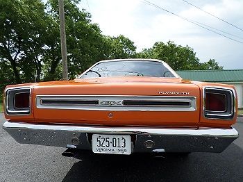 1969 Go Mango/Vitamin C Orange Plymouth GTX 2 Door HT
