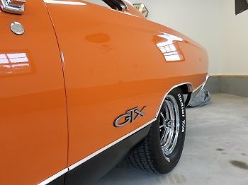 1969 Go Mango/Vitamin C Orange Plymouth GTX 2 Door HT