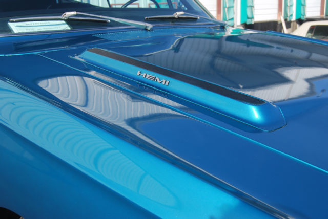 1969 B-5 Blue Plymouth GTX Coupe