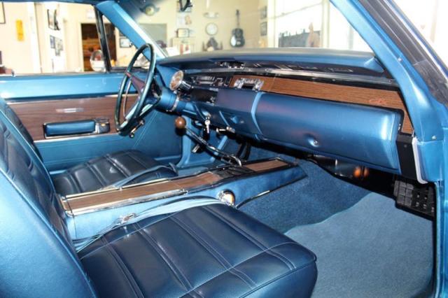 1969 Blue Plymouth GTX Coupe