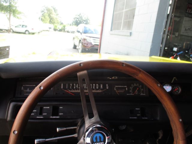1969 Yellow Plymouth GTX
