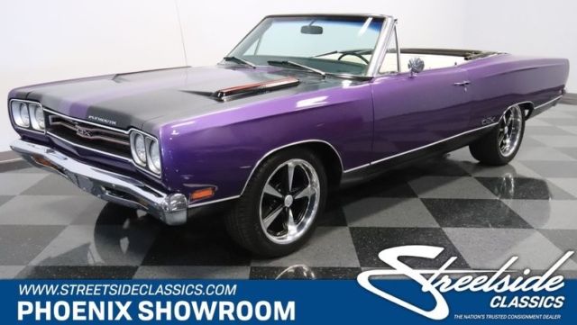 1969 Plum Crazy Plymouth GTX Convertible