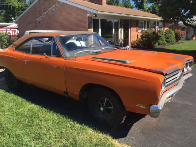 1969 Orange Plymouth Road Runner