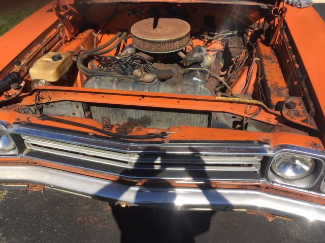 1969 Orange Plymouth Road Runner