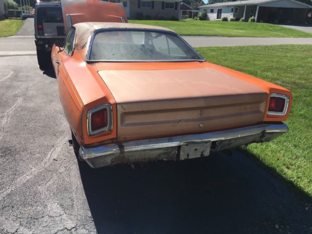 1969 Orange Plymouth Road Runner
