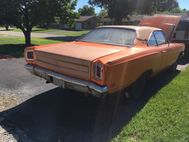 1969 Orange Plymouth Road Runner