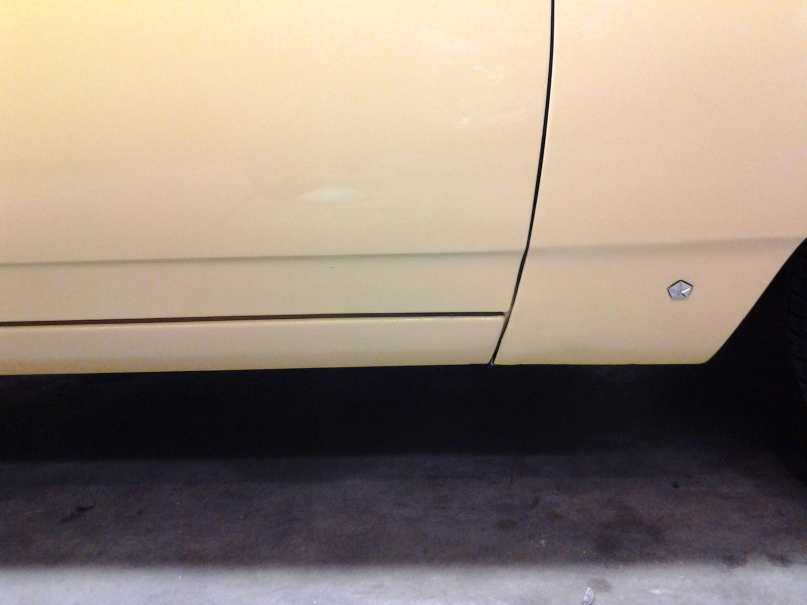 1969 Bahama Yellow Plymouth Road Runner 2 door converible