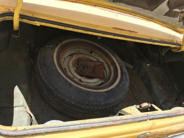 1969 Goldenrod Yellow Pontiac Firebird Convertible