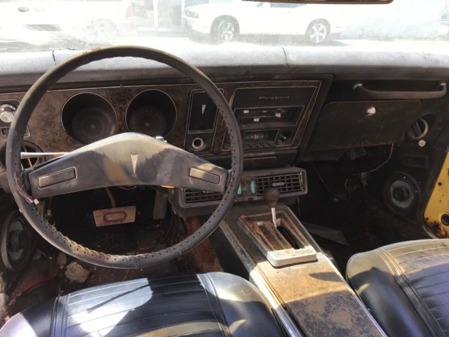 1969 Goldenrod Yellow Pontiac Firebird Convertible