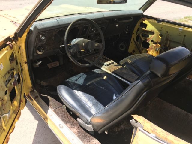 1969 Goldenrod Yellow Pontiac Firebird Convertible