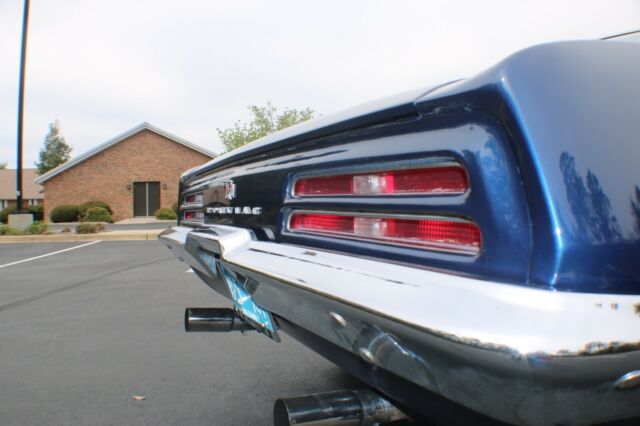 1969 Blue Pontiac Firebird Coupe