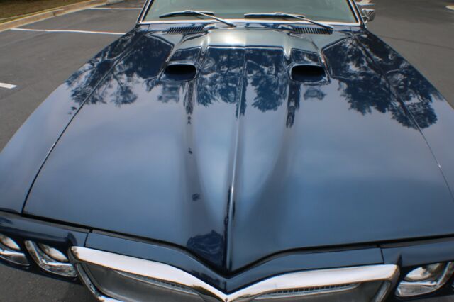 1969 Blue Pontiac Firebird Coupe