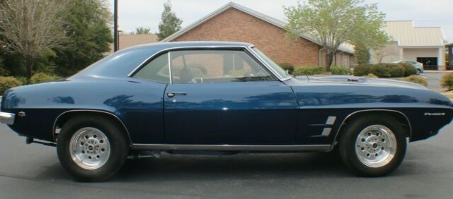1969 Blue Pontiac Firebird Coupe