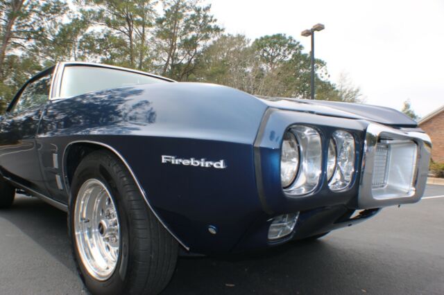 1969 Blue Pontiac Firebird Coupe