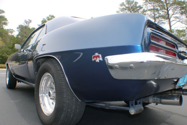1969 Blue Pontiac Firebird Coupe