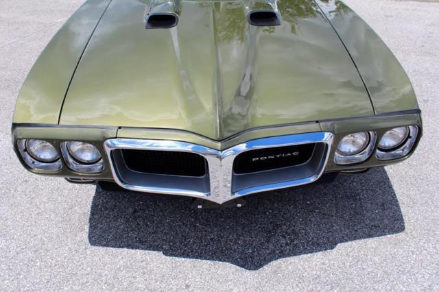 1969 Green Pontiac Firebird Coupe