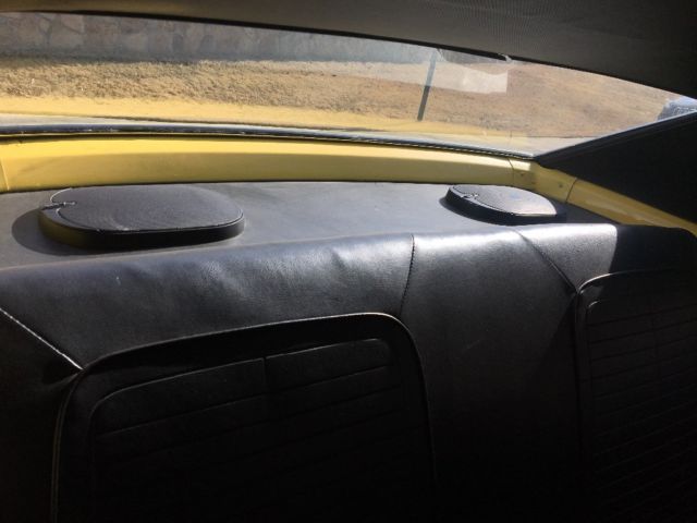 1967 Yellow Pontiac Firebird