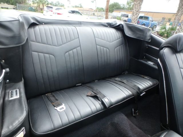 1969 Orange Pontiac GTO Convertible