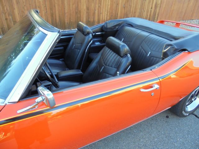 1969 Carousel Red Pontiac GTO Convertible