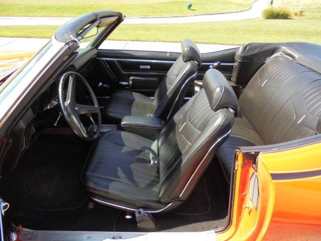 1969 Carousel Red Pontiac GTO Convertible