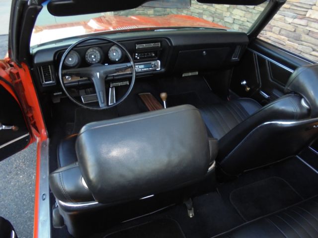 1969 Carousel Red Pontiac GTO Convertible